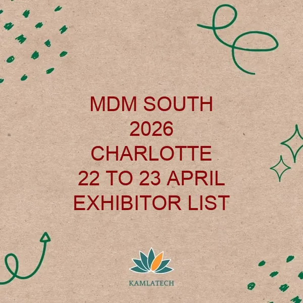 MDM South Charlotte 2026 Exhibitor List (283 Exhibitors)